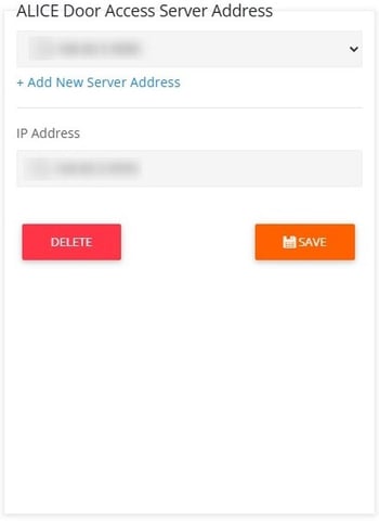 ALICE Door Access Server