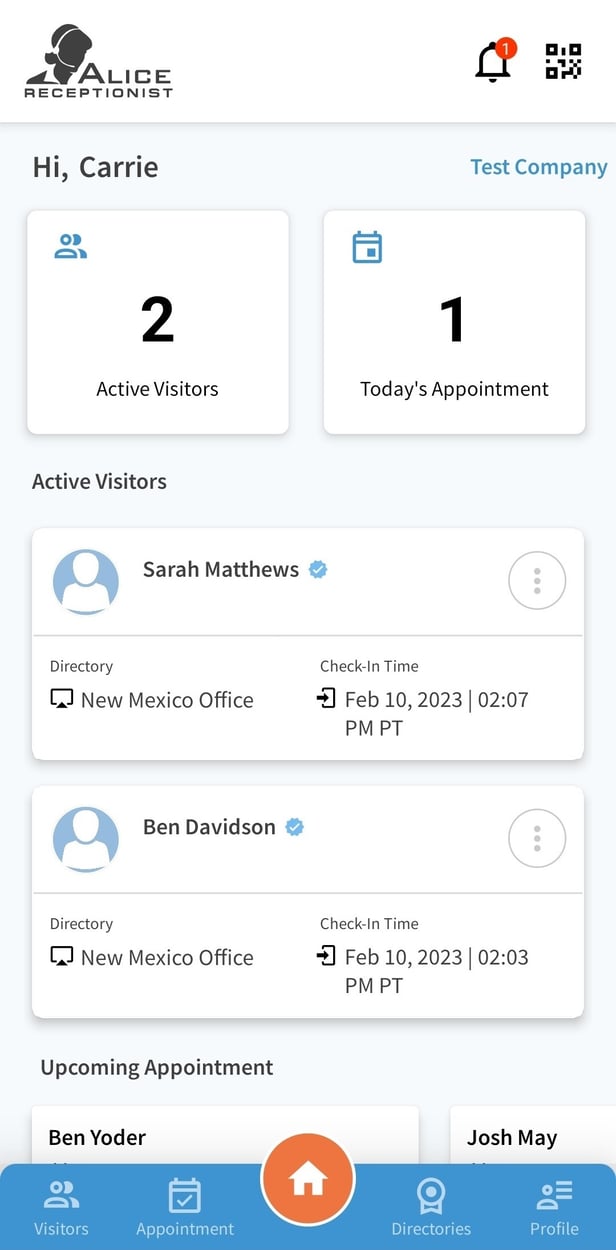 Enrolling Employees for the ALICE Mobile App
