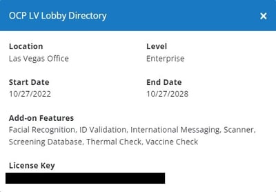 ALICE Portal Subscription Detail