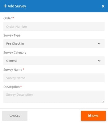 Add Survey