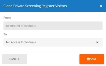 Clone Private Register Visitors