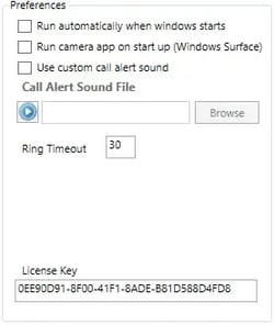 General Settings Preferences