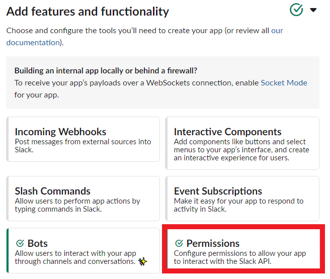 Slack Notifications Setup Process