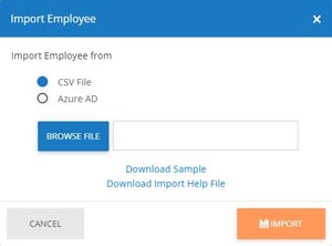 Import Employee