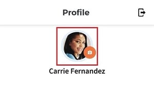 Mobile App Profile Profile Picture
