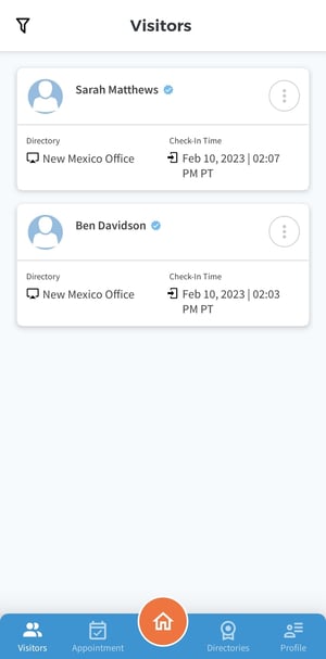 Mobile App Visitors Populated
