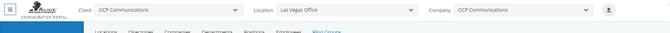 Selecting an ALICE Directory Navigation Settings