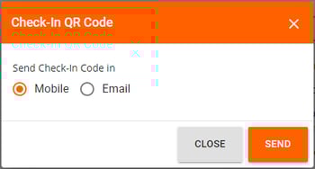 Visitor Portal Check-in QR Code